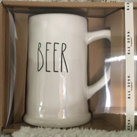 Rae Dunn Ceramic Bar Beer 🍻 Set NEW in BOX - Picture 7 of 7